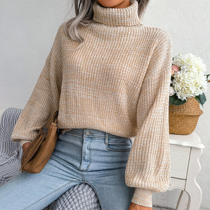 Cozy knit turtleneck sweater Ena