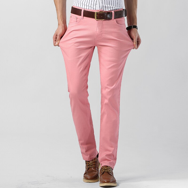 Modern colored men's trousers Troy