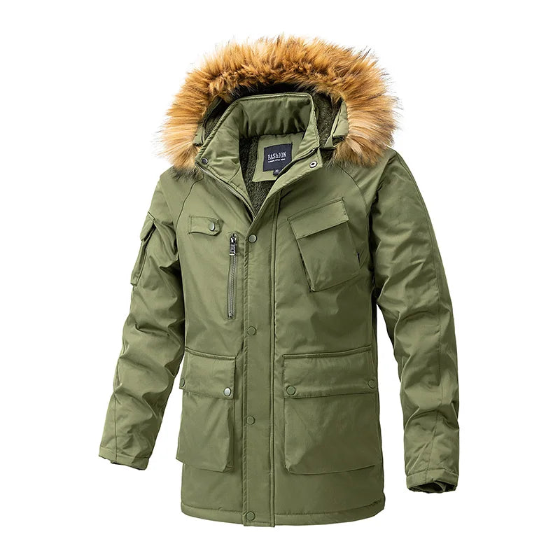 Stylische warme Winterjacke für Herren Robbie