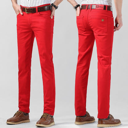 Modern colored men's trousers Troy