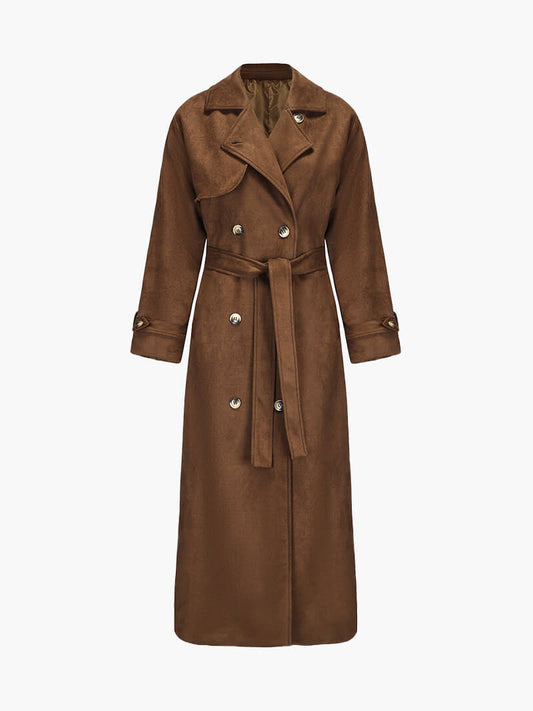 Molly Trenchcoat aus Kunstwildleder