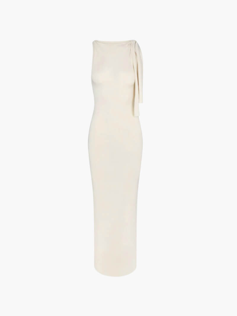 Kylie Knoten Maxi Kleid