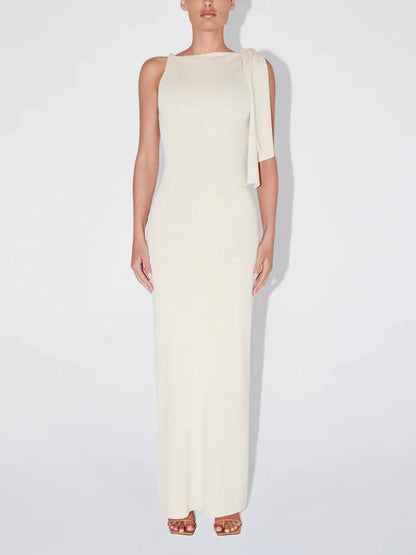 Kylie Knoten Maxi Kleid