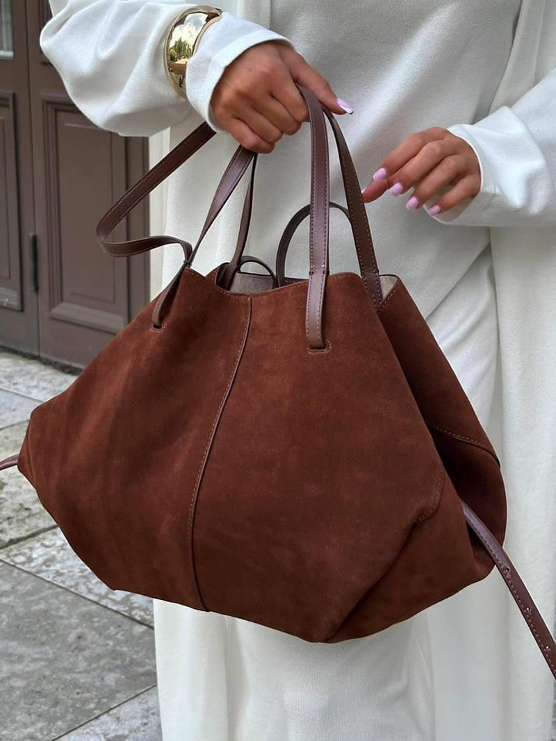 Paula Wildledertasche