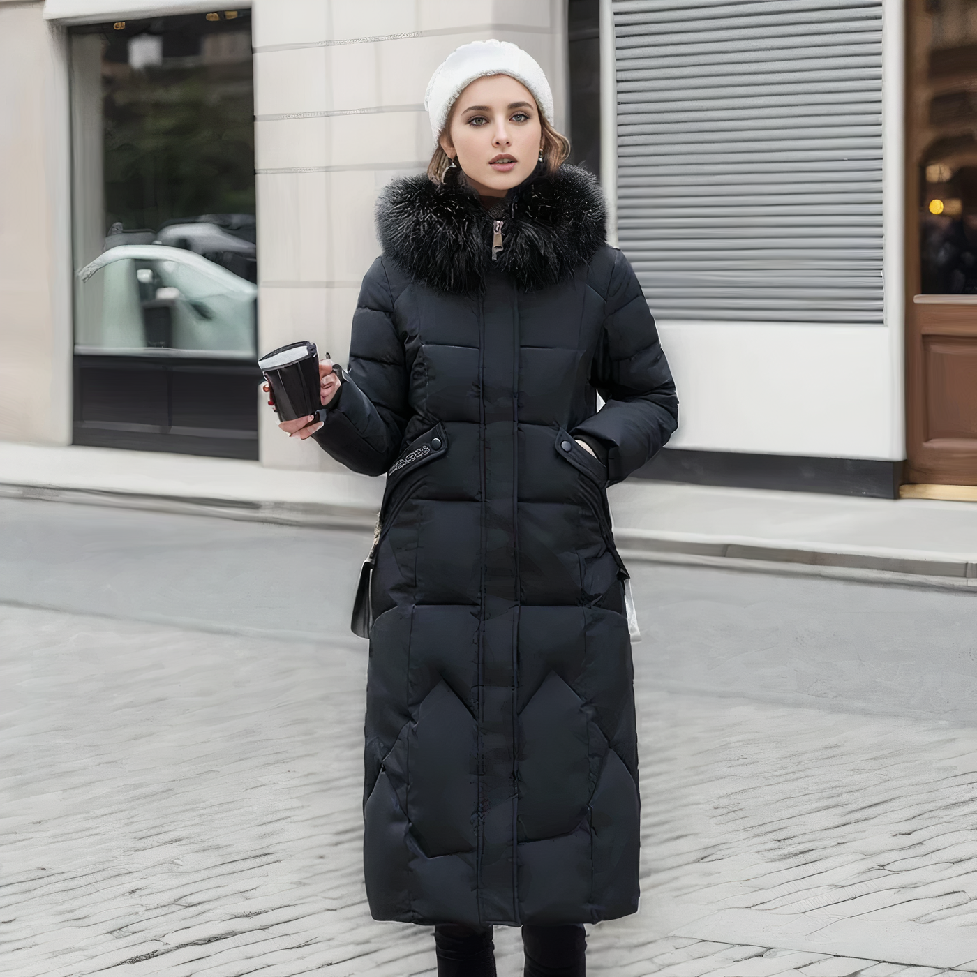 Tabitha mid-length parka