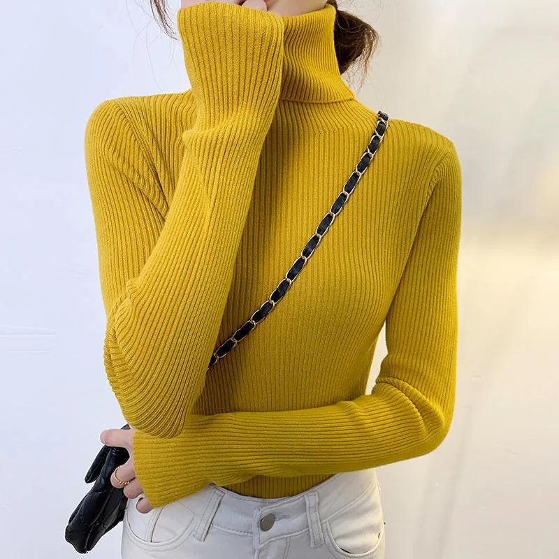 Cuddly soft knitted sweater Thea