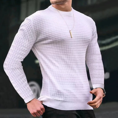 Slim Fit Strickpullover für Herren Theron