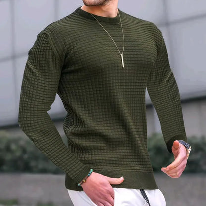 Slim Fit Strickpullover für Herren Theron