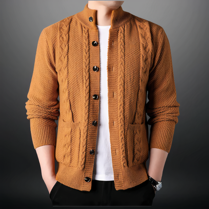 Fashionable knitted cardigan for men Toby