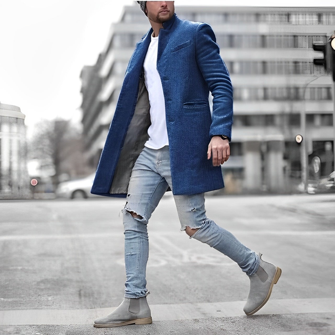 Manteau blazer élégant pour homme Jonty