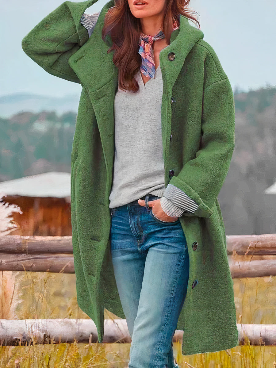 Cozy women's coat Ulka