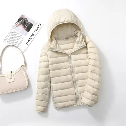 Lightweight down coats for women Mia