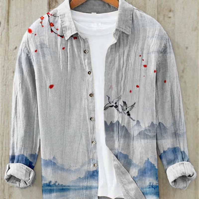 Chemise japonaise oversize Wil