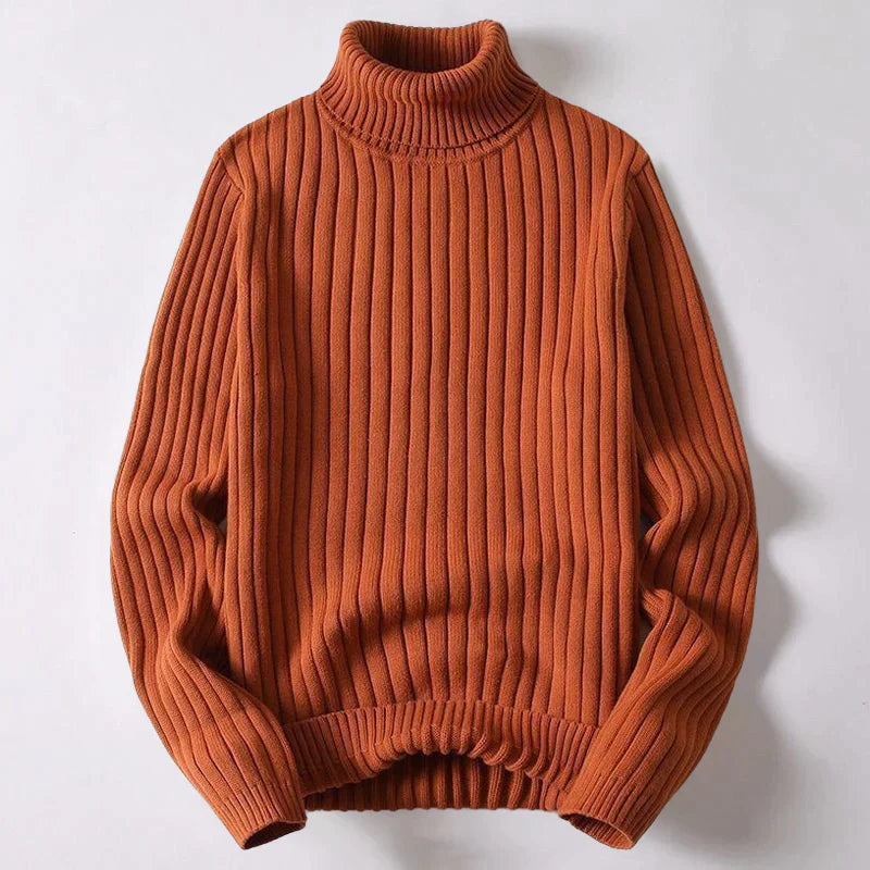 Merino wool turtleneck sweater for men Wyatt