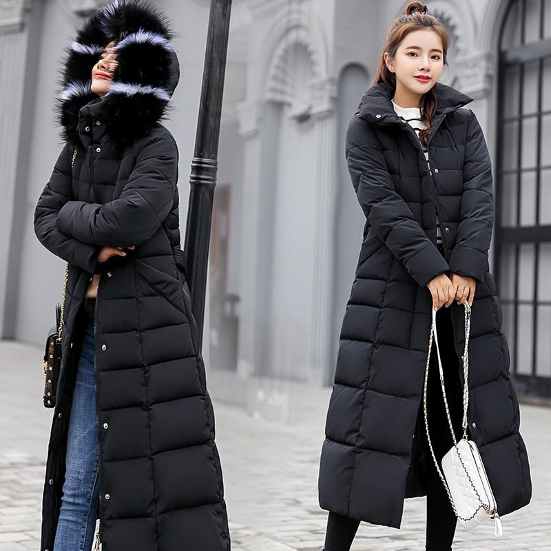 Long winter parka for women Lieka