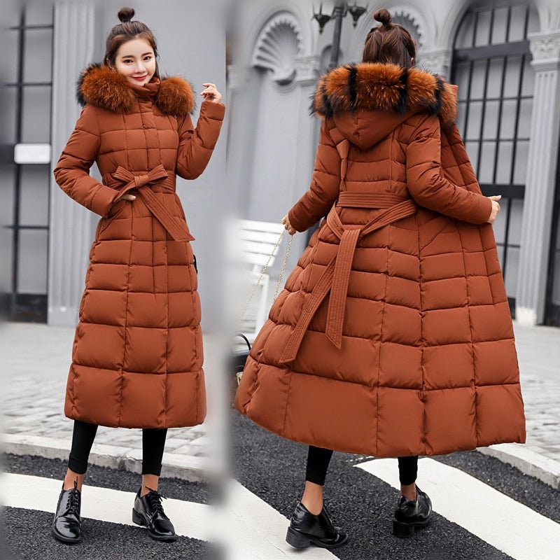 Long winter parka for women Lieka