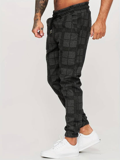 Pantalon de survêtement à carreaux Benj