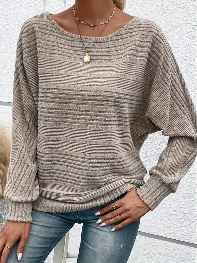 Sheila batwing-sleeved sweater