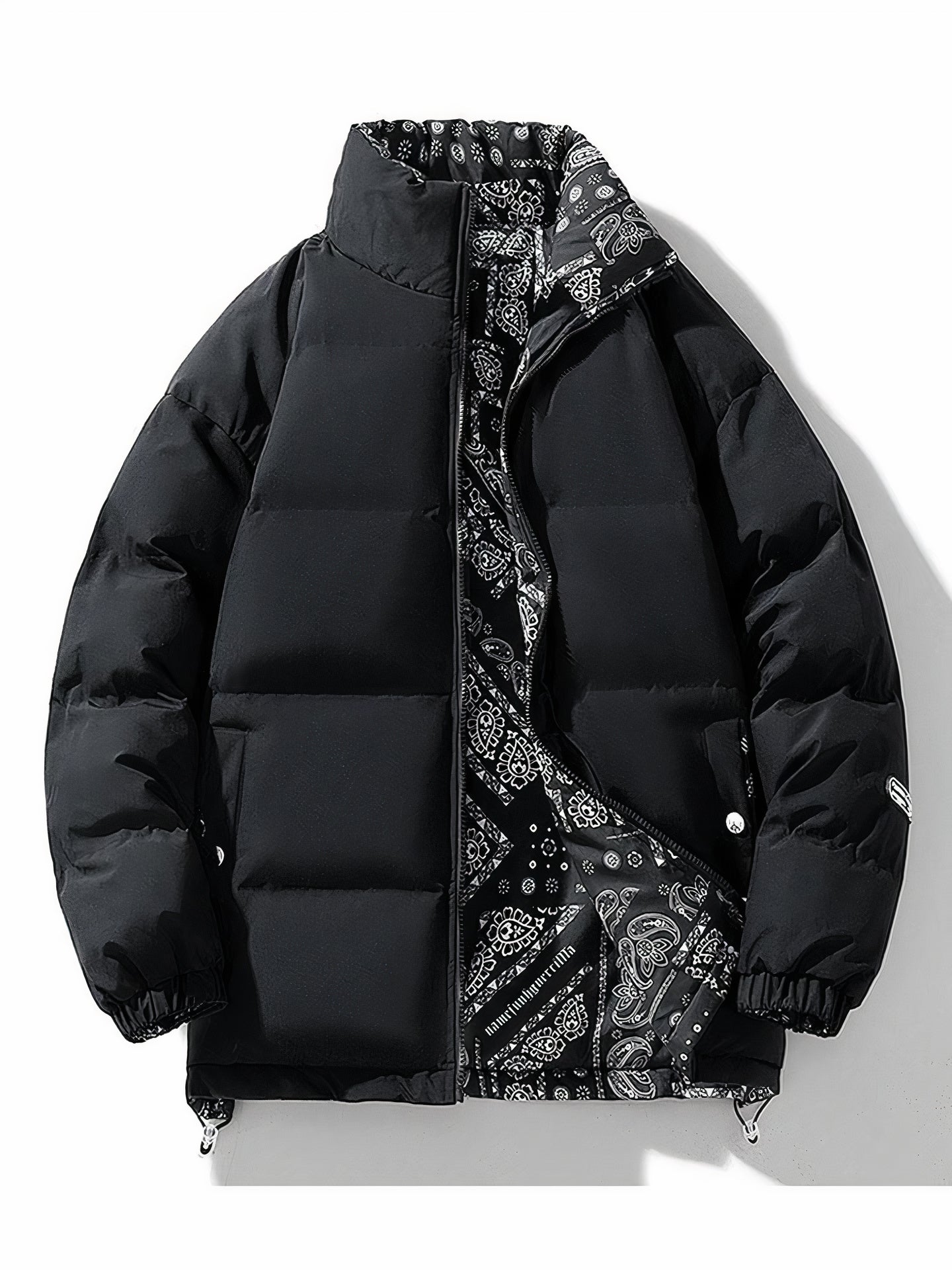 Veste d'hiver double face pour homme Claus