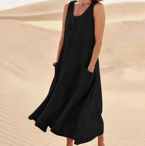 Dress with practical pockets Katrin 