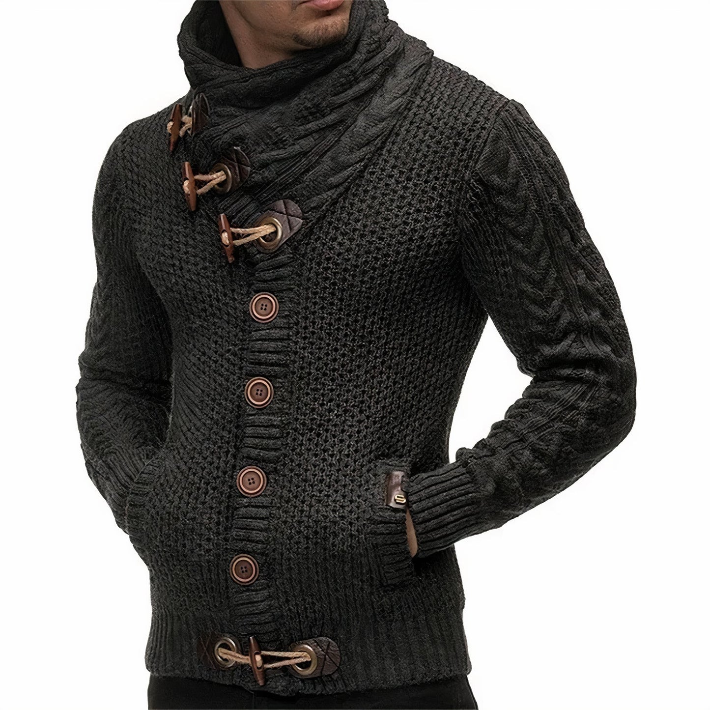 Cardigan élégant et douillet pour homme Gregor