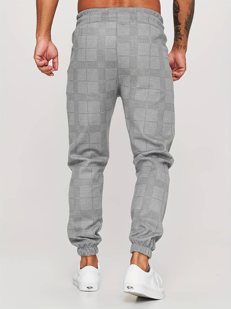 Pantalon de survêtement à carreaux Benj