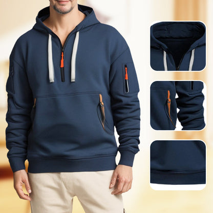 Men's Half Zip Sweater Isaac