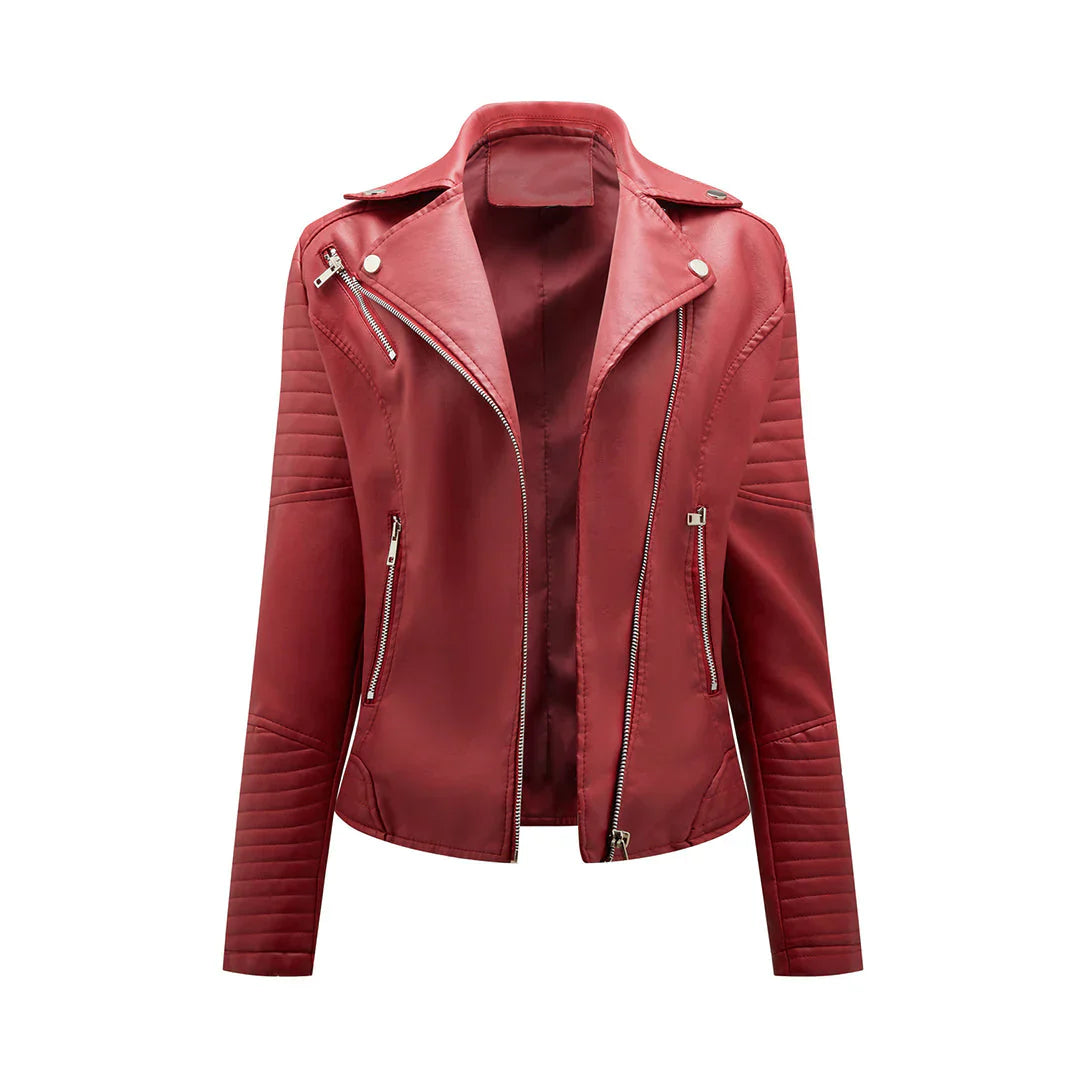 Stylish leather jacket Norie 