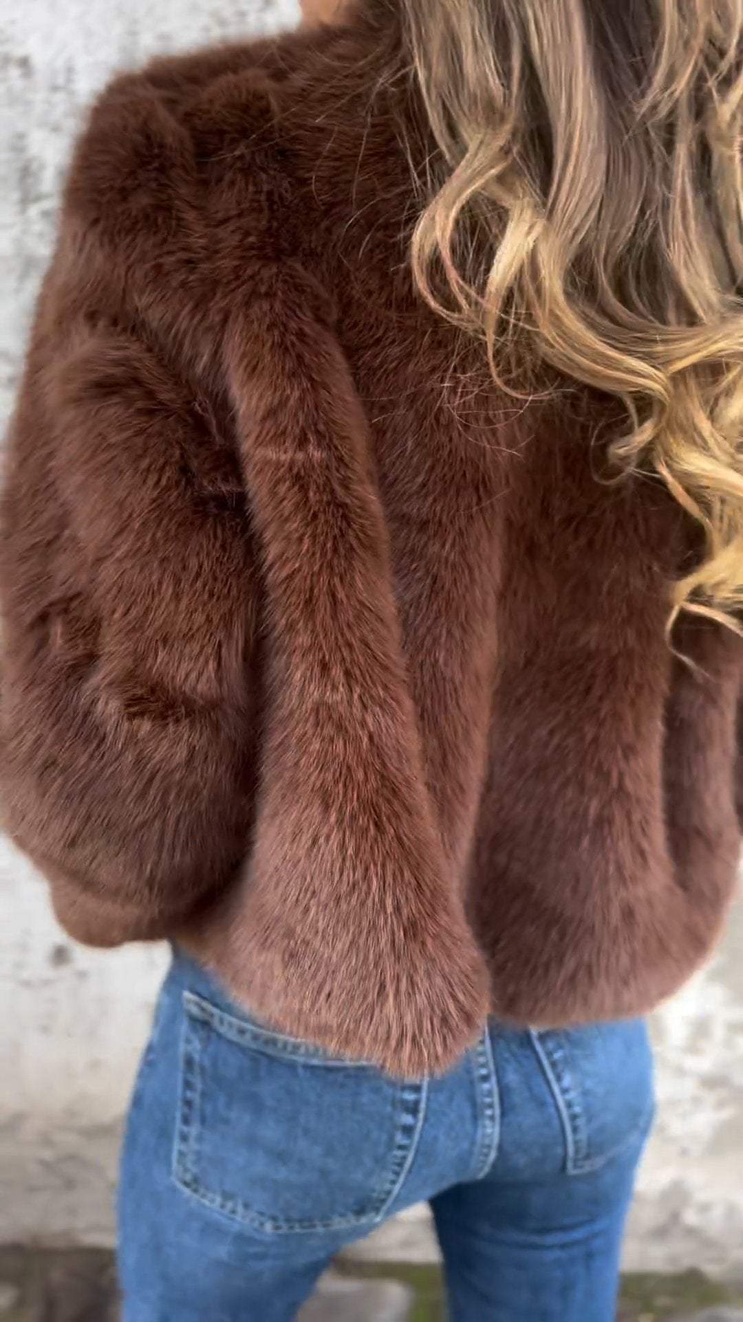 Faux Fur Jacke Suus