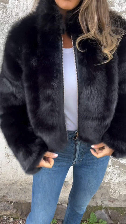 Faux Fur Jacke Suus