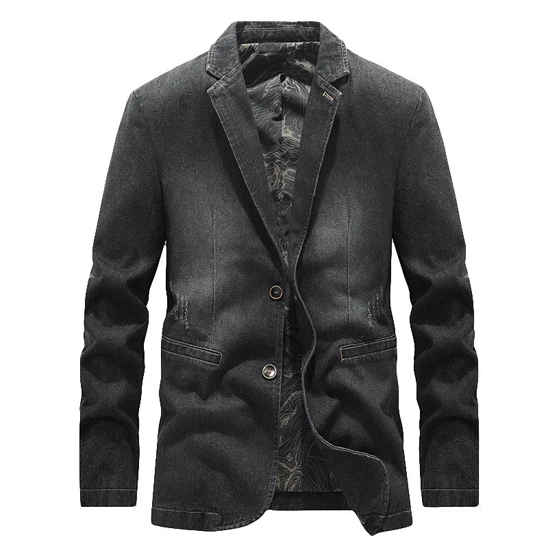 Veste en jean classique pour homme Michiel