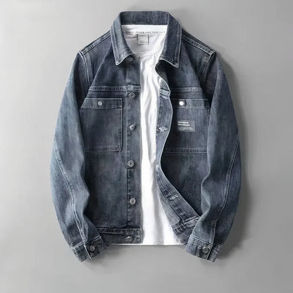 Veste en jean décontractée pour homme Rochus