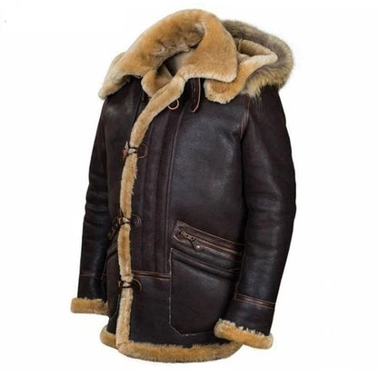 Fashionable leather jacket for men Meino