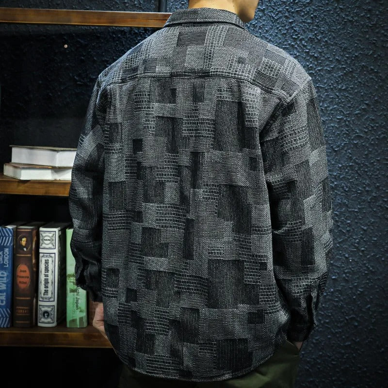 Fashionable Checked Men's Jacket Francisco