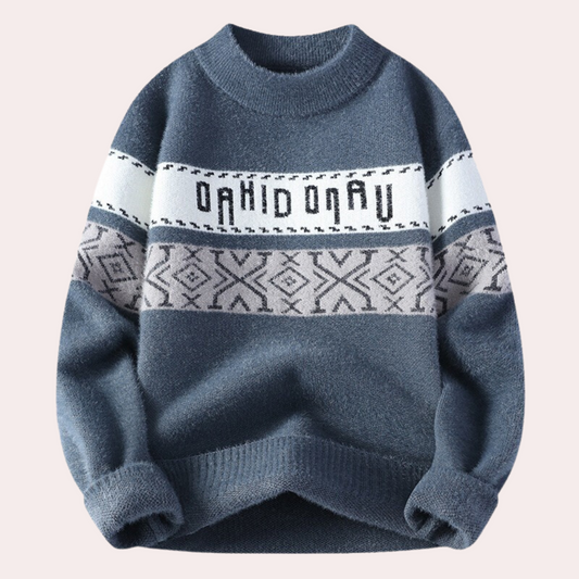 Fashionable knitted sweater for men Sebastian