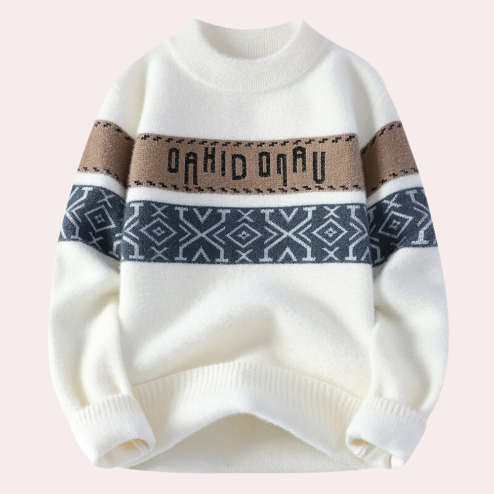 Fashionable knitted sweater for men Sebastian