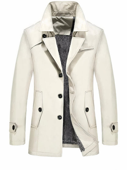 Trench d'hiver élégant pour homme Oskar