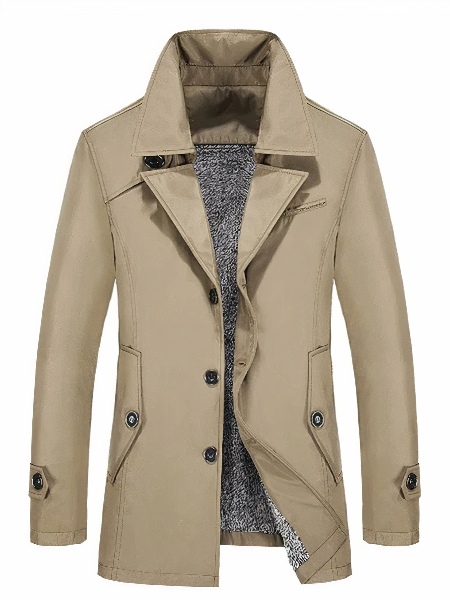 Trench d'hiver élégant pour homme Oskar