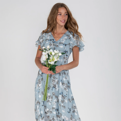 Enora Blumen Vintage Kleid