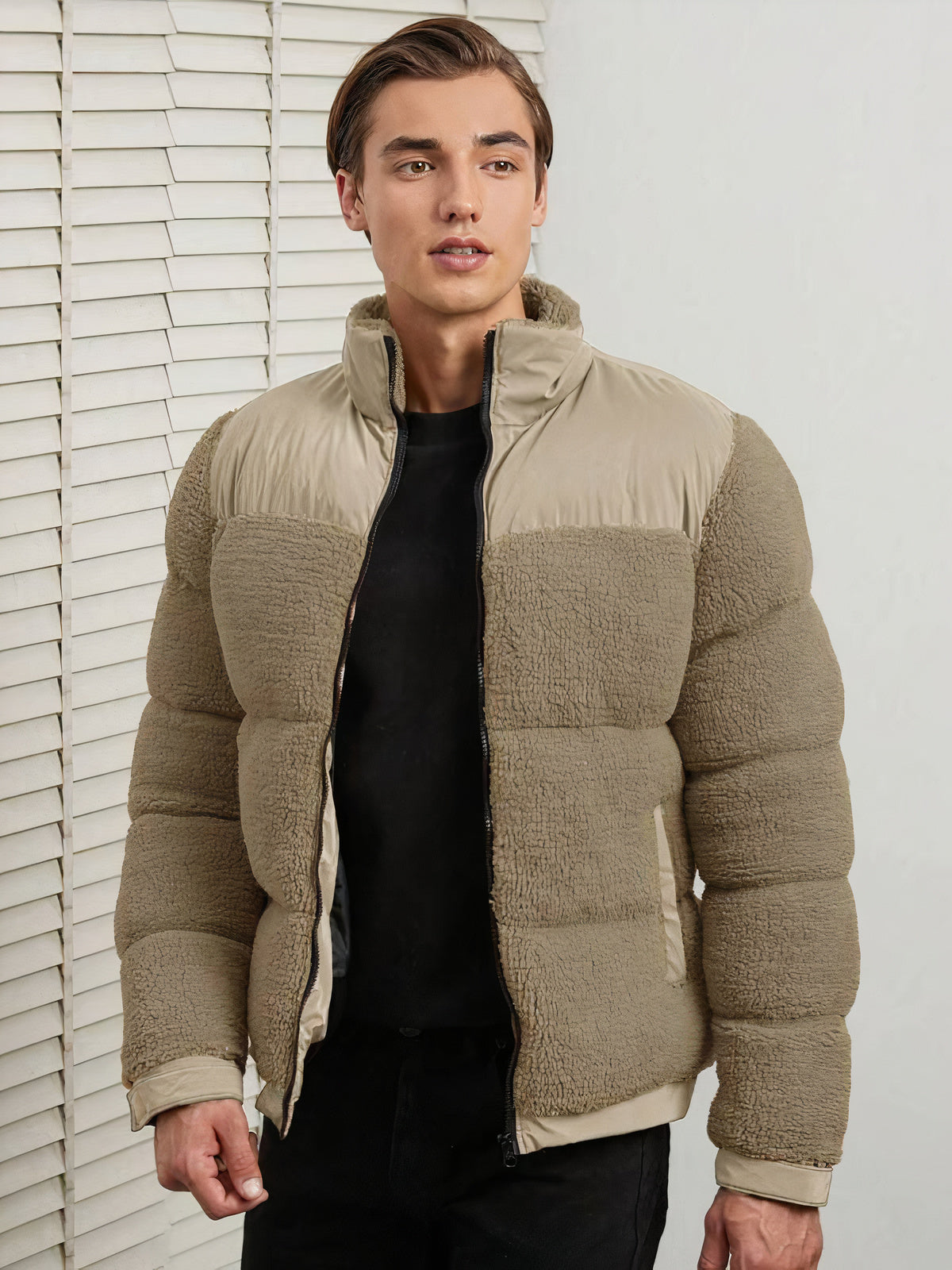 Modern stylish padded jacket for men Arvid