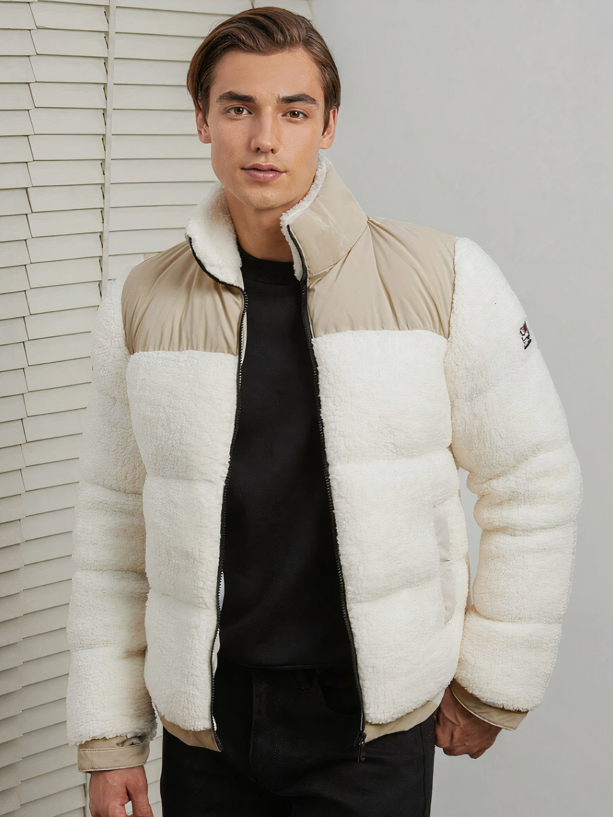 Modern stylish padded jacket for men Arvid