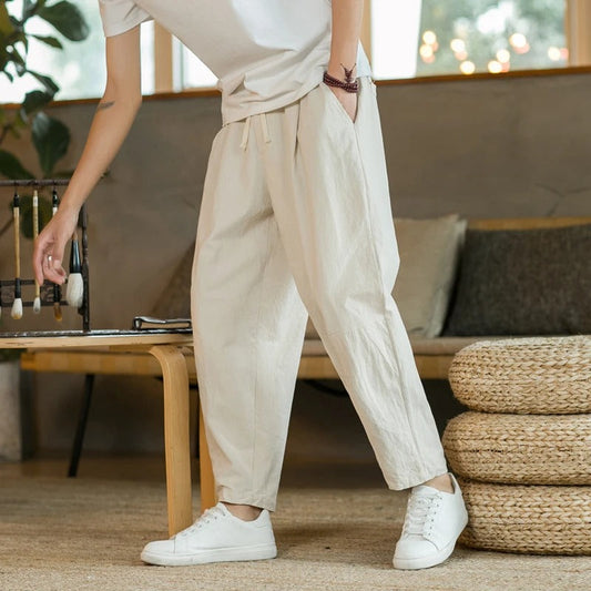 linen summer pants