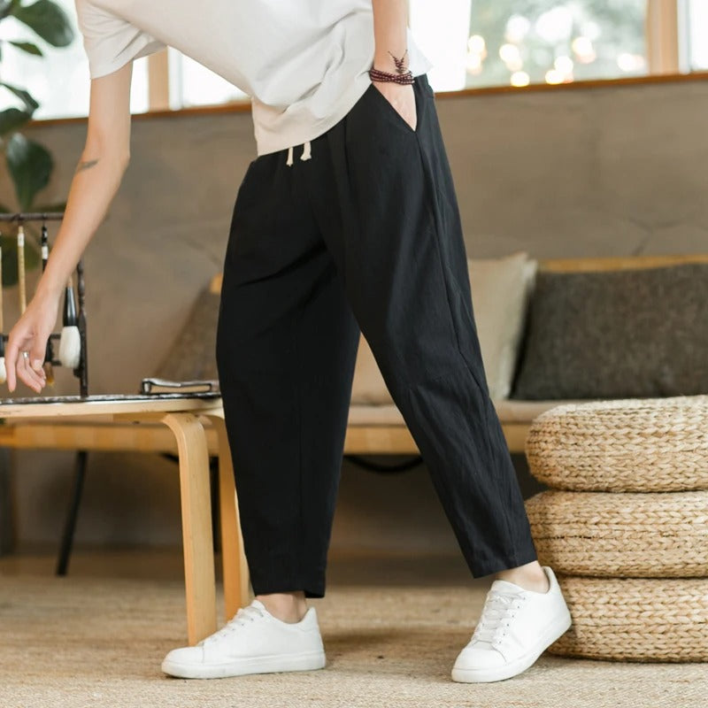 Linen trousers for summer Dirck