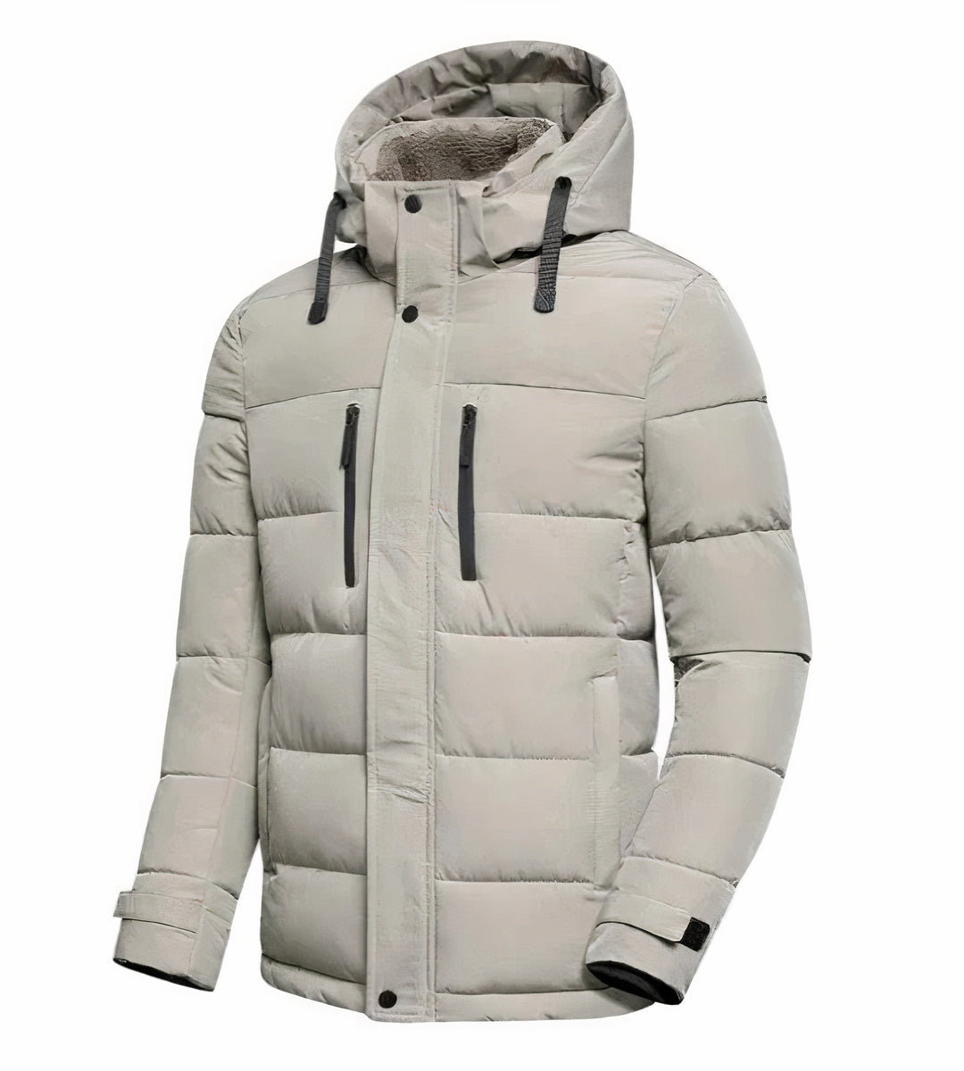 Wasserdichte Winterjacke für Herren mit abnehmbarer Kapuze Yannis