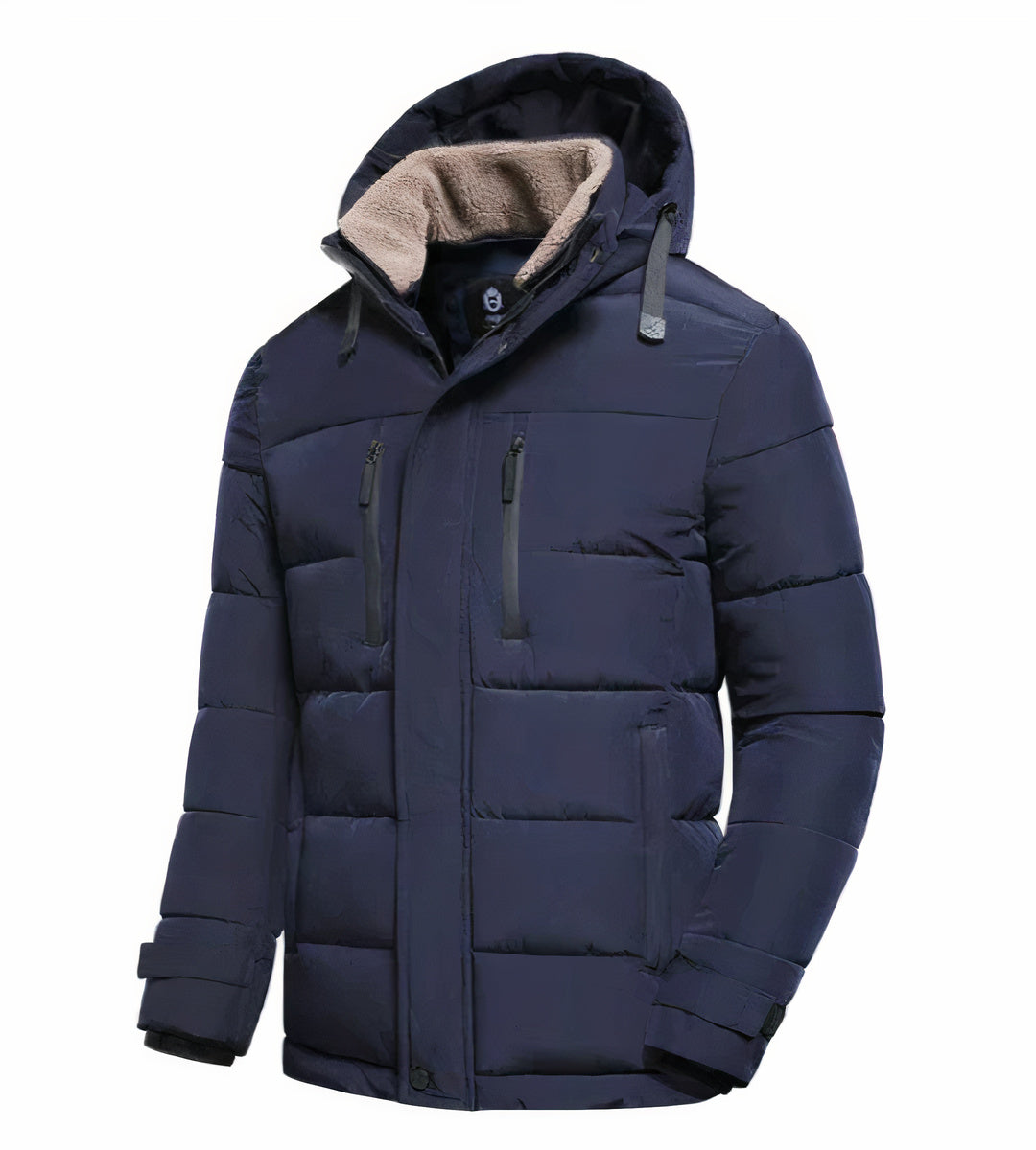 Wasserdichte Winterjacke für Herren mit abnehmbarer Kapuze Yannis