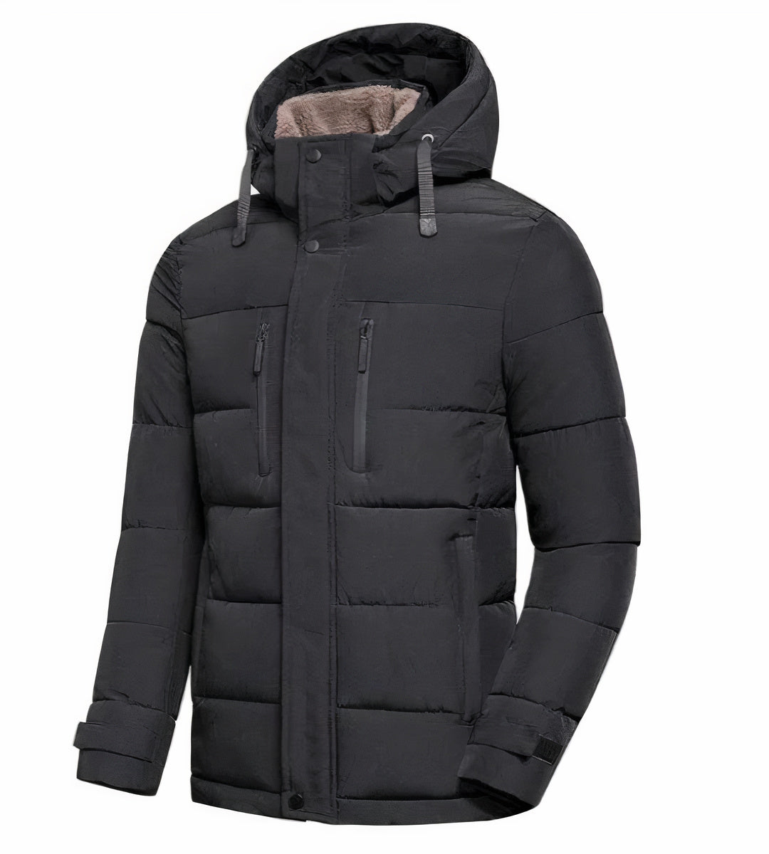 Wasserdichte Winterjacke für Herren mit abnehmbarer Kapuze Yannis